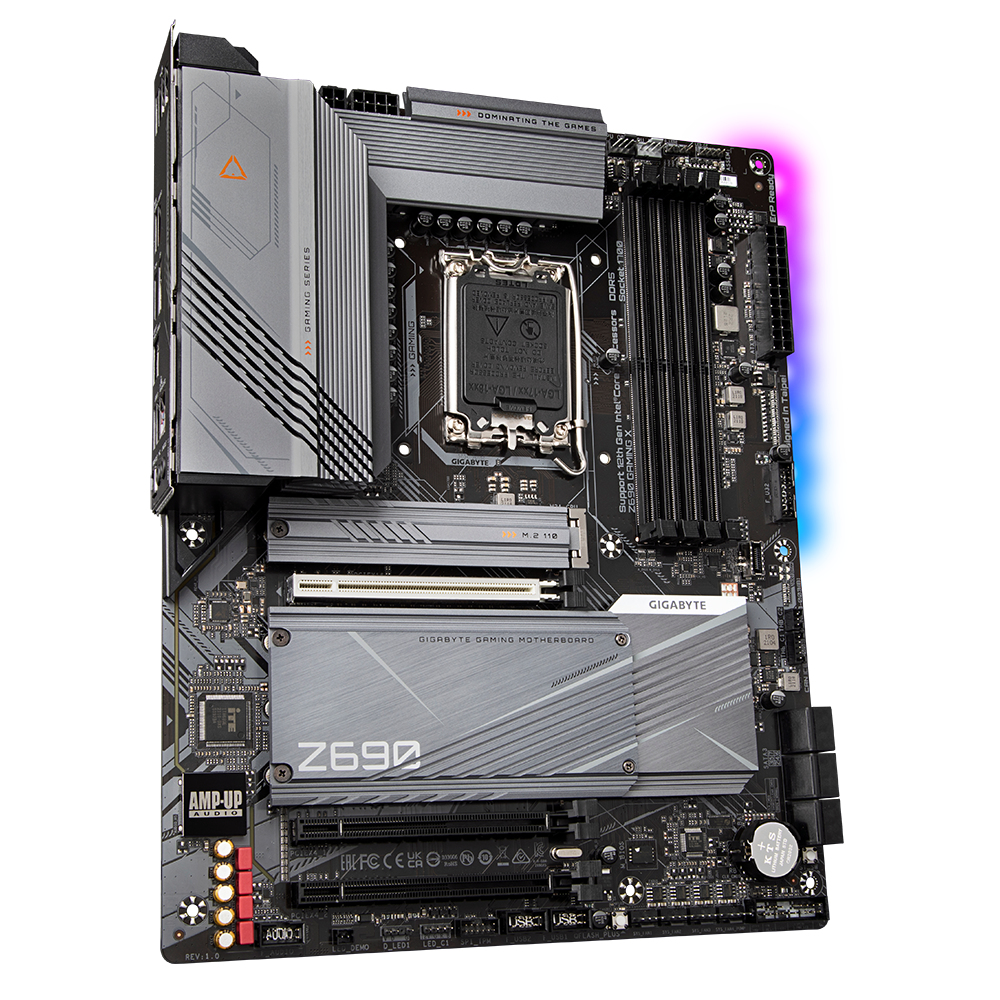 Bekijk afbeelding 1 van Gigabyte 1700 Z690 GAMING X (rev. 1.0) -3xM.2/DP/HDMI/ATX